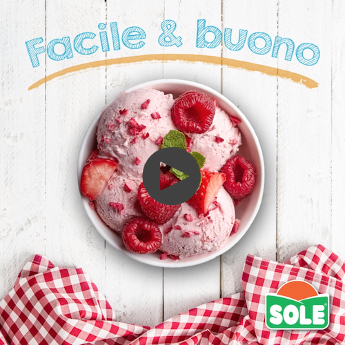 Gelato allo yogurt fragola