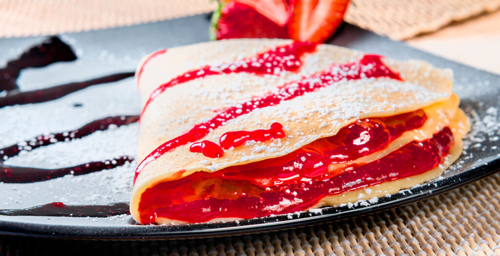 Crepes alle fragole