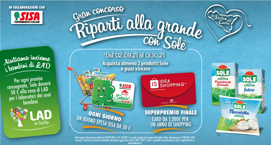 Riparti alla grande con Sole