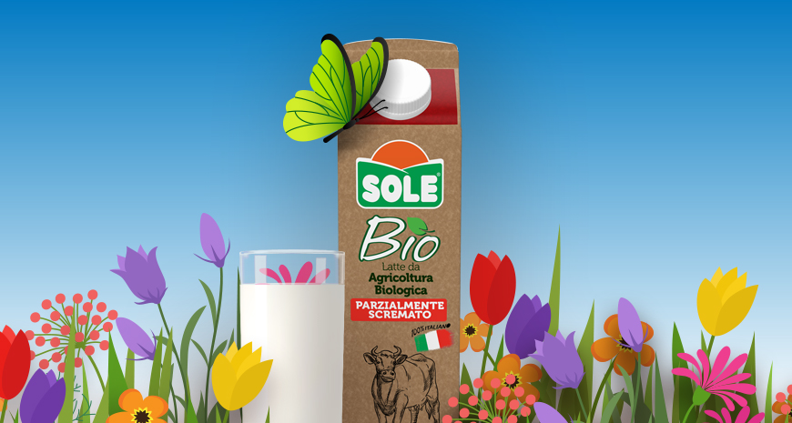 Nuovo latte Bio Sole