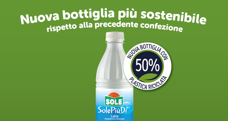 Nuova bottiglia Sole